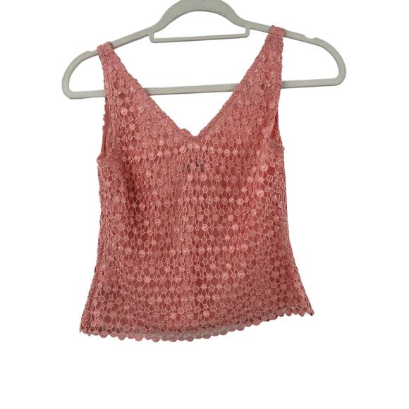 Y2K Tocca lace pink barbiecore tank top - Picture 2 of 5